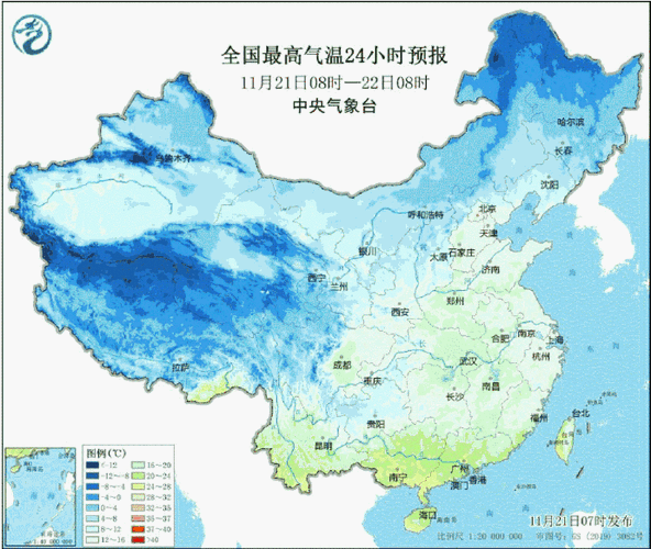 寒潮强势来袭！本周末起我国大部地区有大风降温及雨雪天气