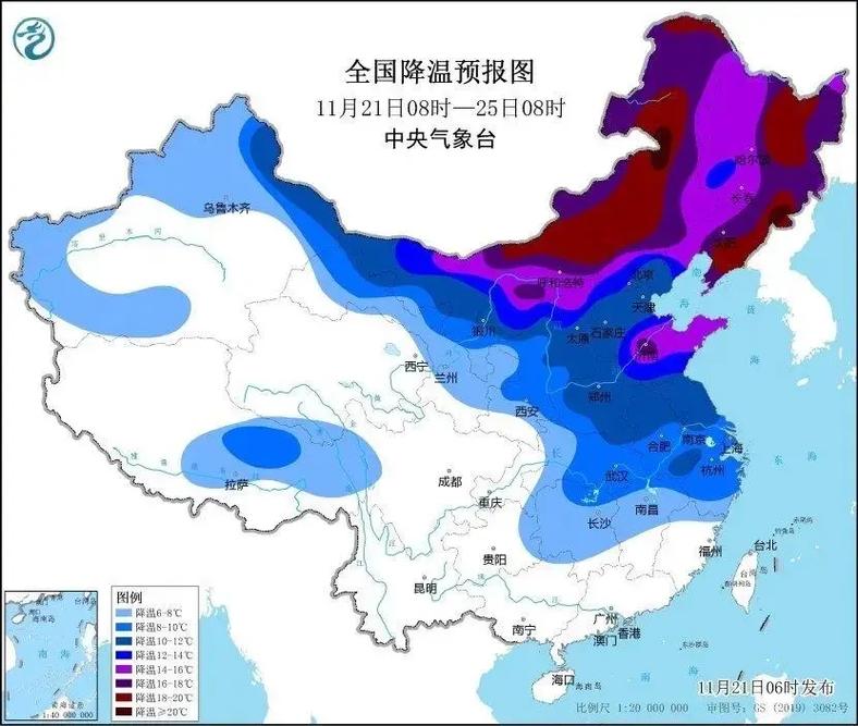 9到10级大风、中雨、小雪！河南今夜起冷空气携大风降温雨雪再“上线”